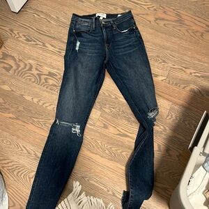 Frame High Rise Skinny